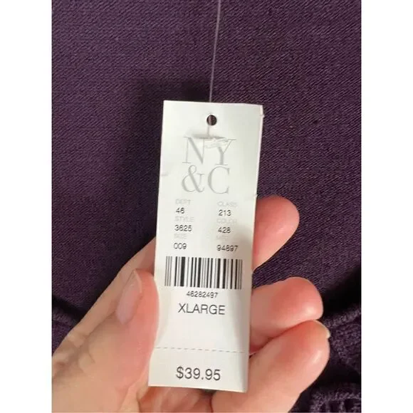 NWT New York & Company Womens Sweater Size XL - Picture 2 of 4